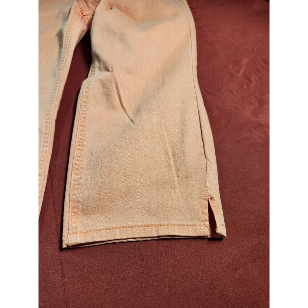 Westbound Womens Size 10 P orange  High-Rise skinny crop pull on jeans --18 - Picture 3 of 11